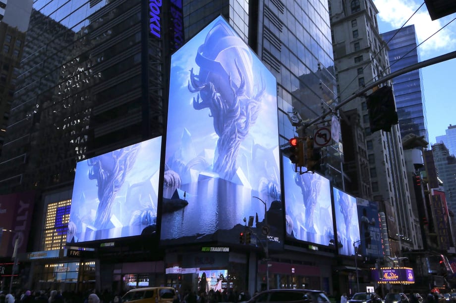 Skyline Stories, 5, Times Square New York City