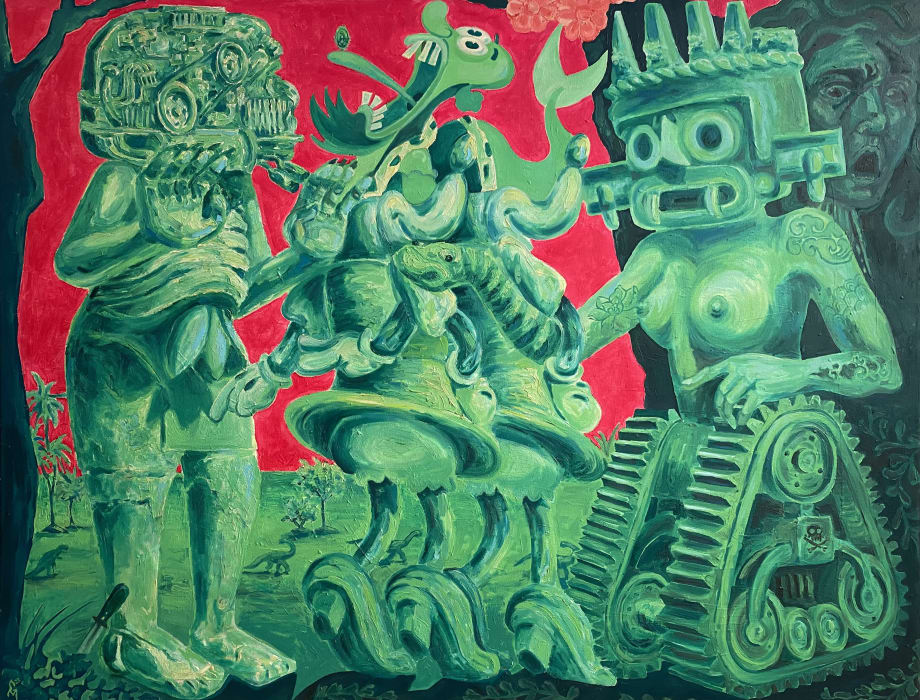 Symbols in Flux, Eleven Paintings by Alejandro Medina Gómez