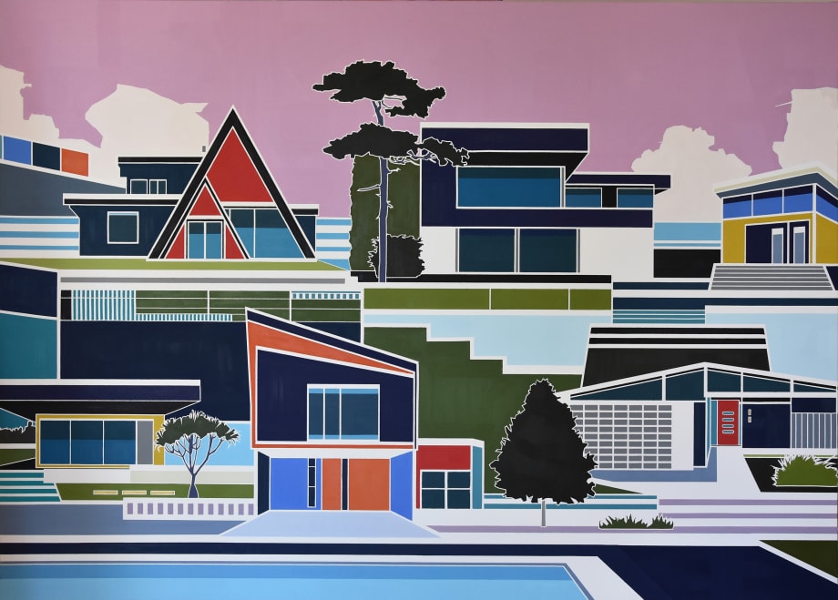 Original painting "Camino" by Lisa Ashinoff