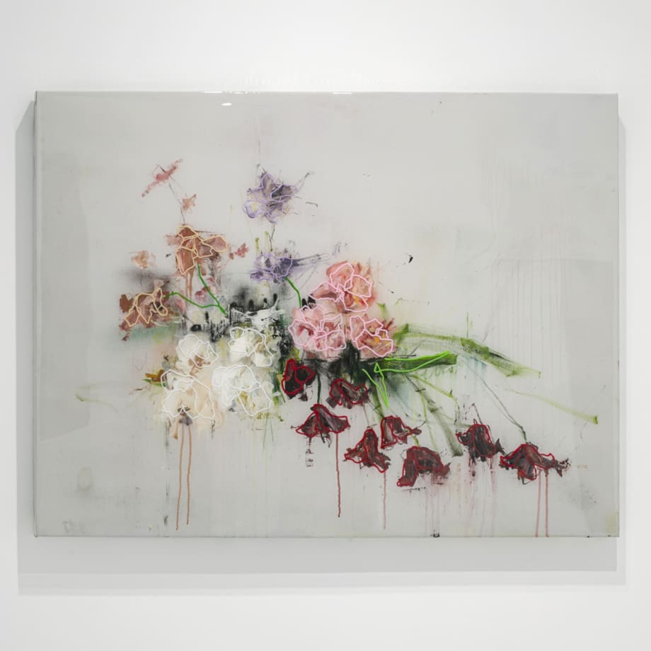 Original painting "Bloom 6" by Sage Barnes
