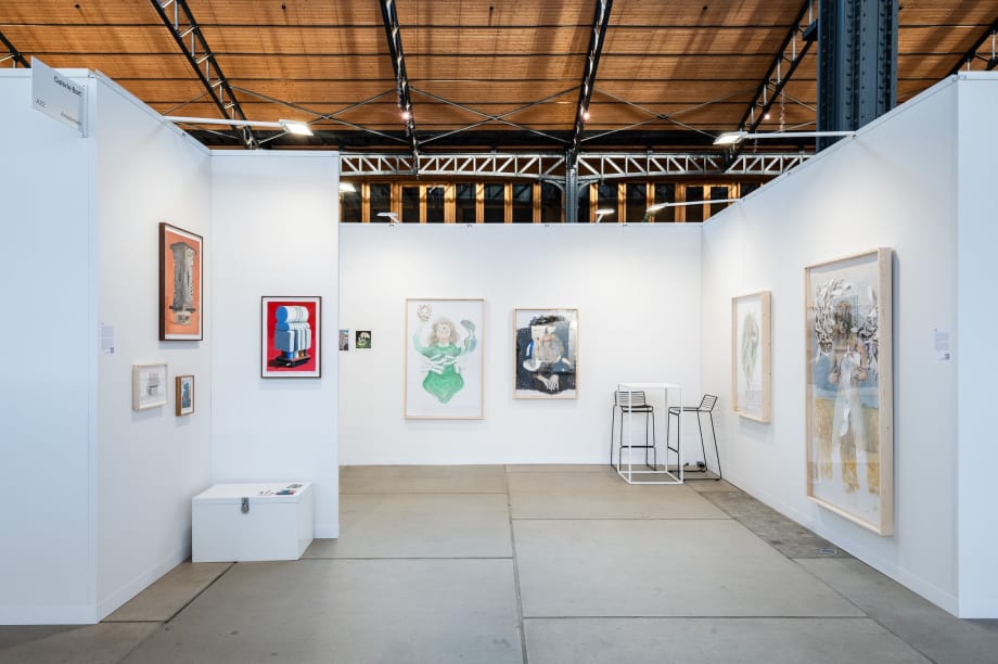 Art on Paper Brussels 2024, Toni van Tiel & Tamara Muller & Lawrence James Bailey