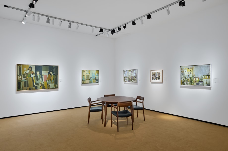 installation view of Berry Campbell booth at Frieze Masters 2025