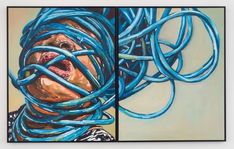 Beverly McIver’s Wrapped and Bound Self-Portraits Probe the Strictures of Identity