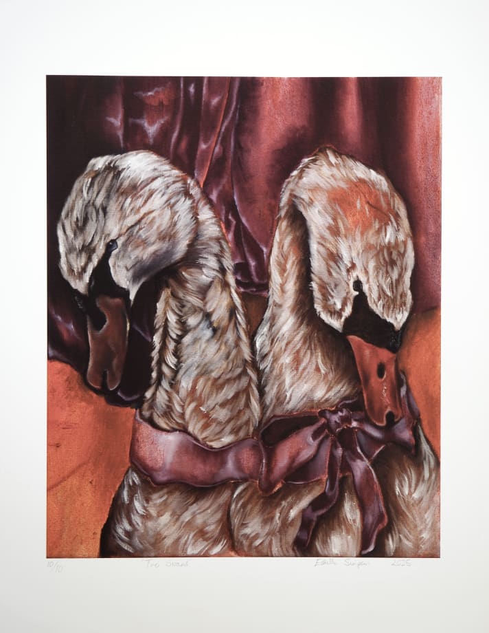 Two Swans | Artists's Edition , Estelle Simpson