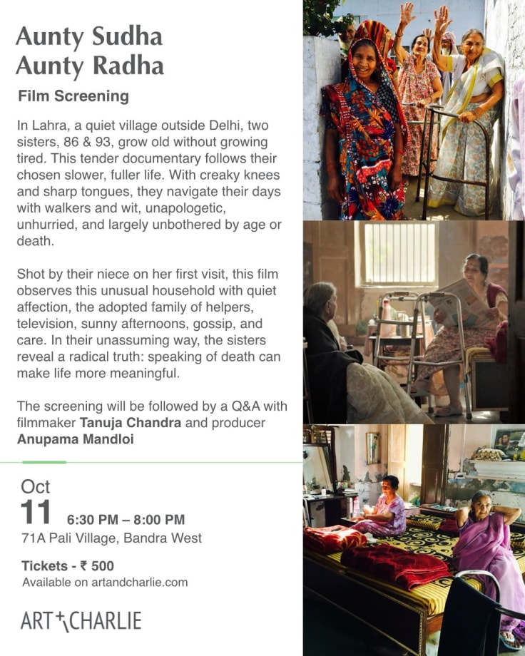 Aunty Sudha Aunty Radha, Film Screening