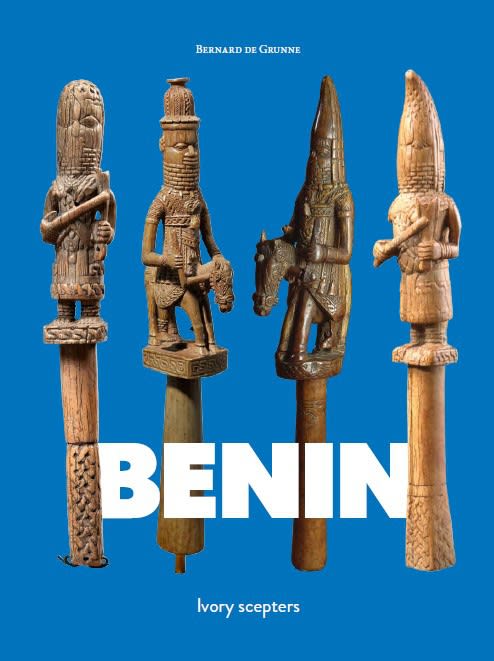 Benin Ivory scepter, Exhibition catalogue, winter Bruneaf 2021, Brussels