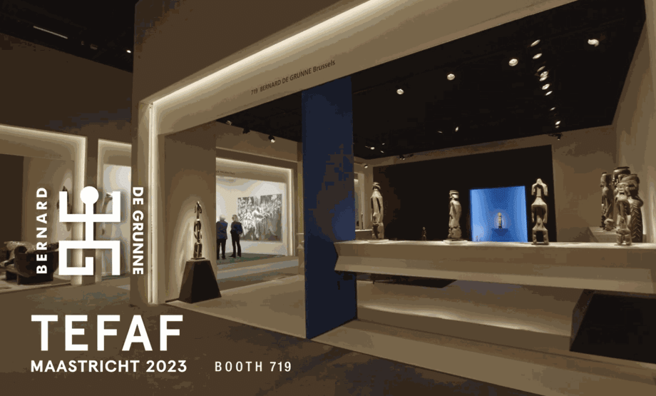 Mumuye statues from Nigeria, TEFAF Maastricht 2023