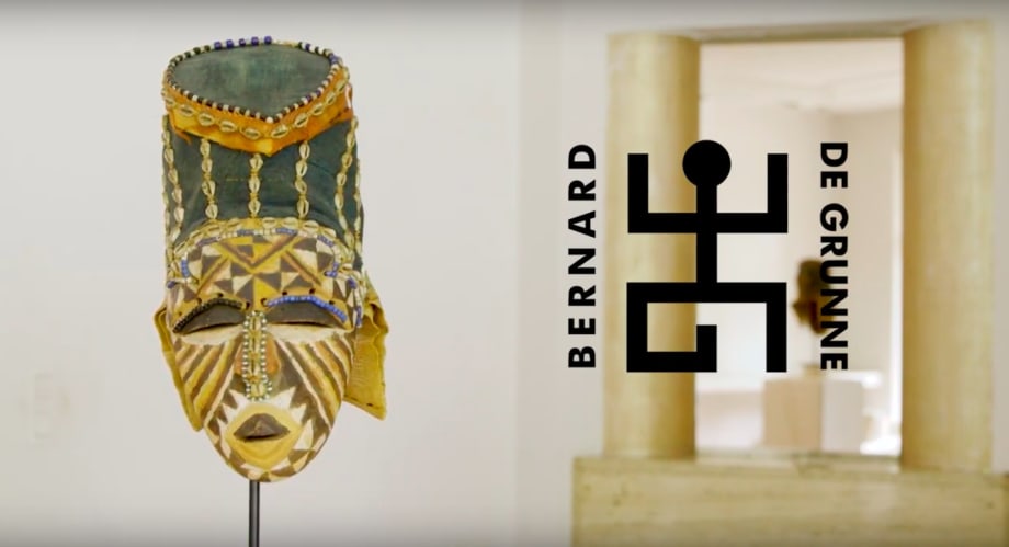 Ngady Mwaash, Kuba mask, Central Africa from Jeanne Walschots' collection