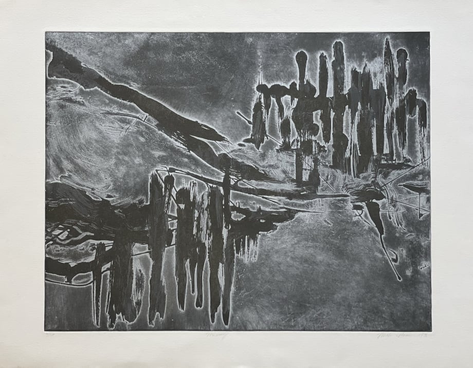 Michi Itami Mummyō, 1976 Intaglio on rag paper 22.5 x 30 inches 7/25