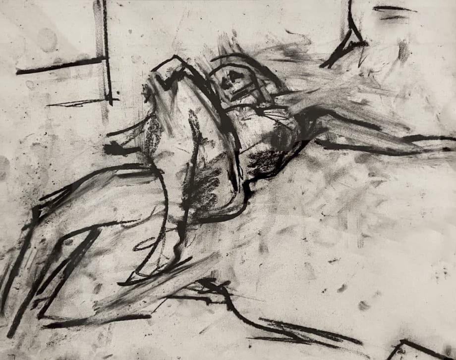 Mercedes Matter, Untitled (Figure Study) 31, 1966-68