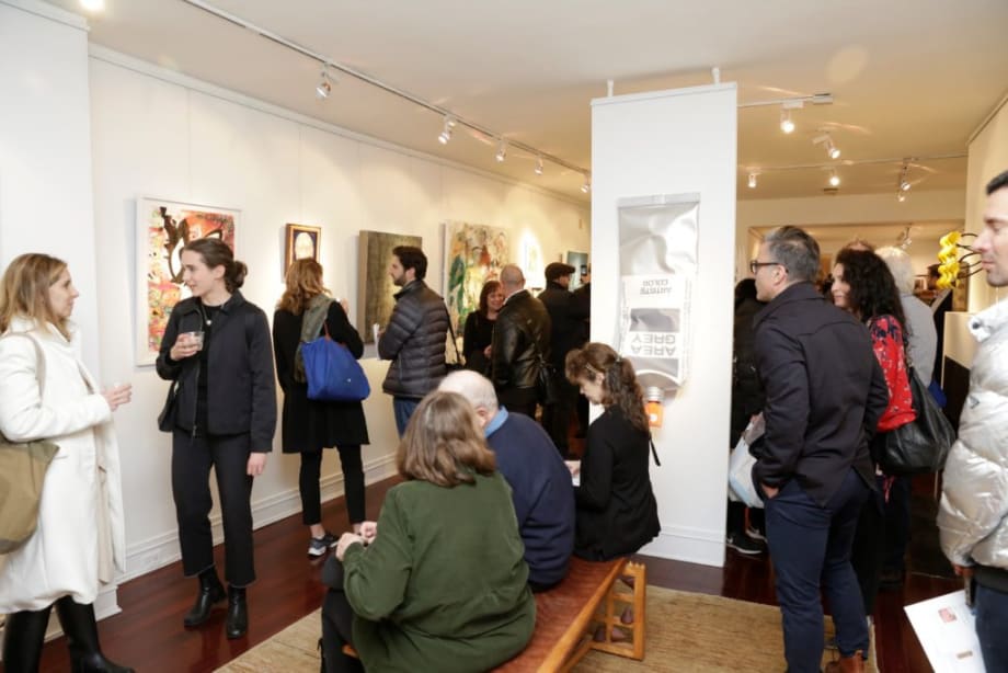 Opening reception for "InstaSelect" at Mark Borghi Fine Art.