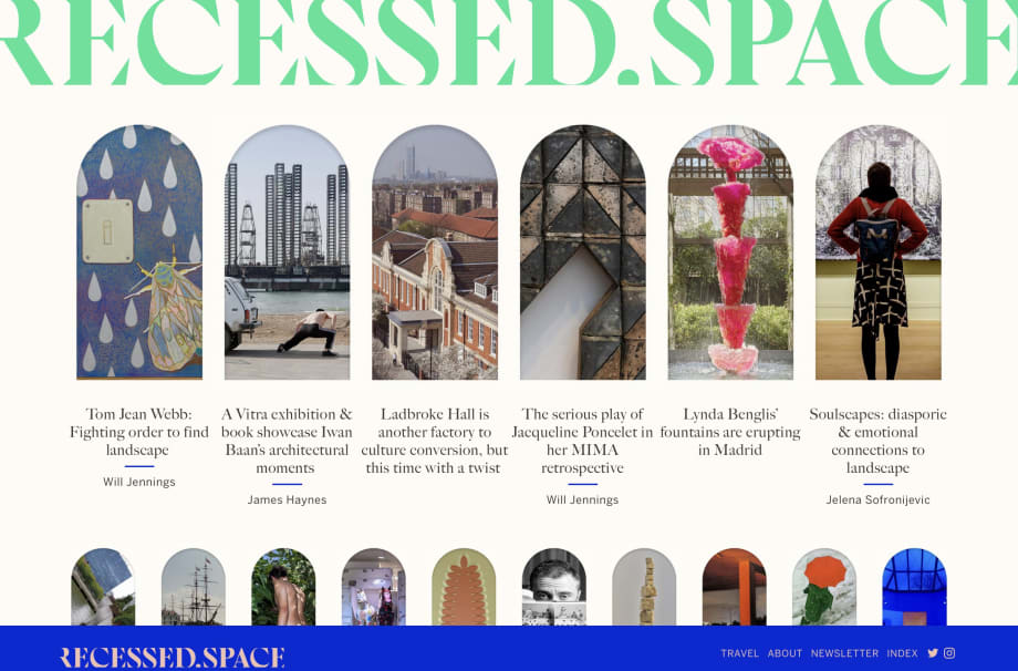 Tom Jean Webb features in Recessed Space