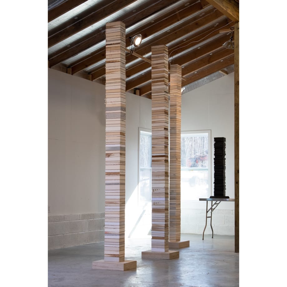 Studio view, Jared Bark Studio, Warwick, New York