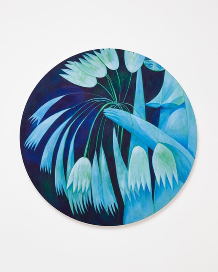 Totem, 2022, Oil on canvas, 213.4 x 182.9 cm