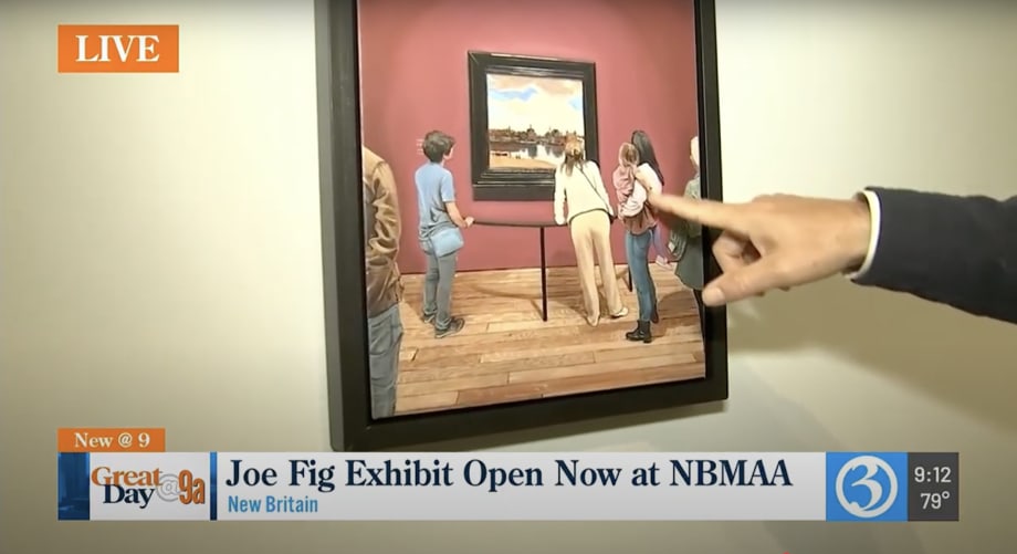 Joe Fig on WFSB 3's Great Day @9: The New Britain Museum of American Art, WFSB | Eyewitness News 3
