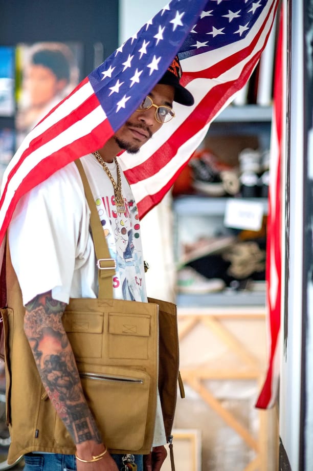 Julian Gaines Has a Question: 'How Do I Paint Oregon Black?', By Sandra E. Garcia, The New York Times