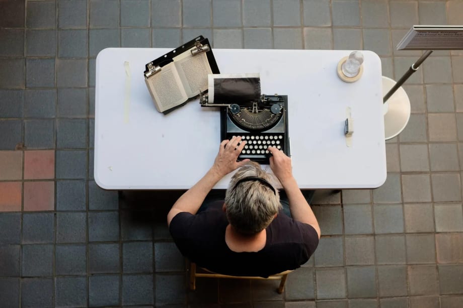 Typing a Novel About Vassar, Word for Word, as Art, By James Barron, The New York Times