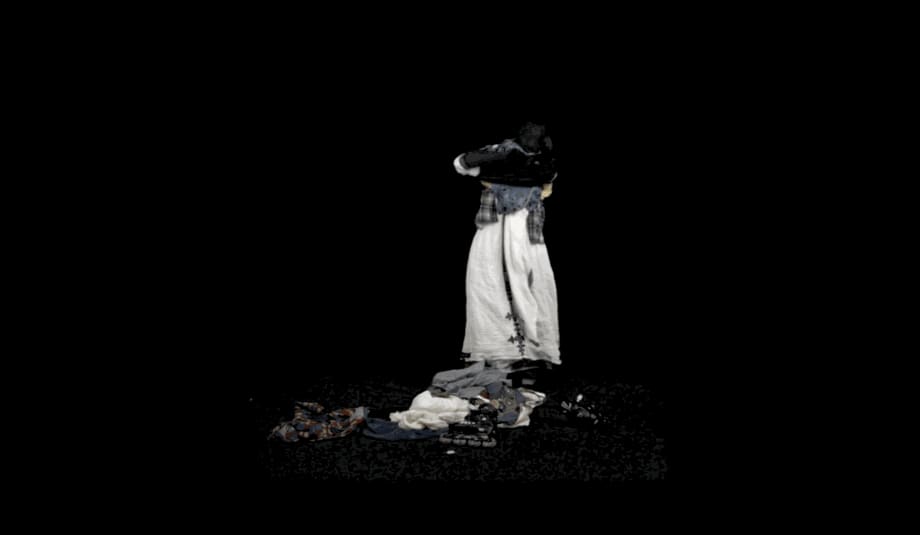 Still from Suffocation, 2019, by Freya Tewelde