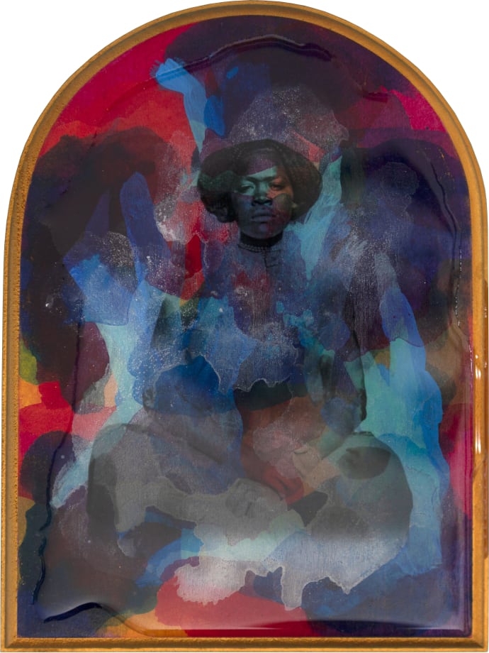 Shiraz Bayjoo, En Cours (detail), 2021