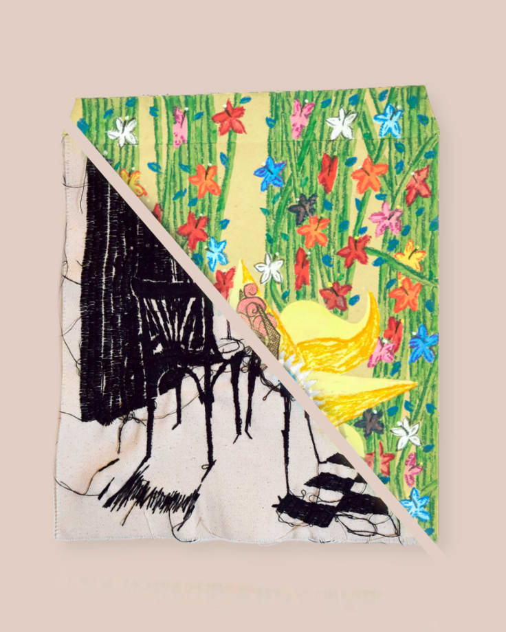 Tiffany-Annabelle and Laetitzia Campbell at London Art Fair