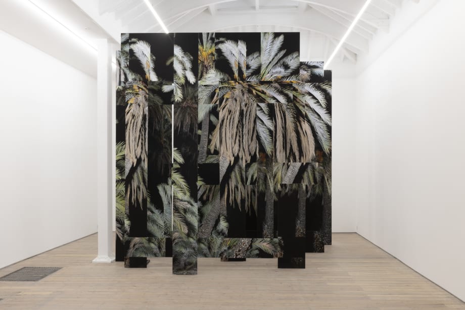 Noémie Goudal, Untitled (Giant Phoenix), 2022, Inkjet print on aluminium and steel 345 x 389.8 x 352.8 cm | 135 7/8 x 153 1/2 x 138 7/8 in. Edition of 3 plus 2 artist's proofs