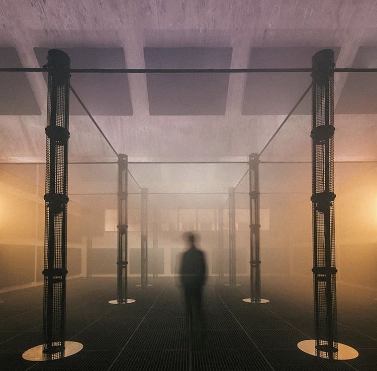 LIQUID THUNDER, Imagery by David Uzochukwu in 4D sound space, narrated installation from William Russell