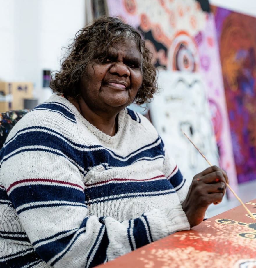 Jennifer Inkatji. Image courtesy of APY Gallery.