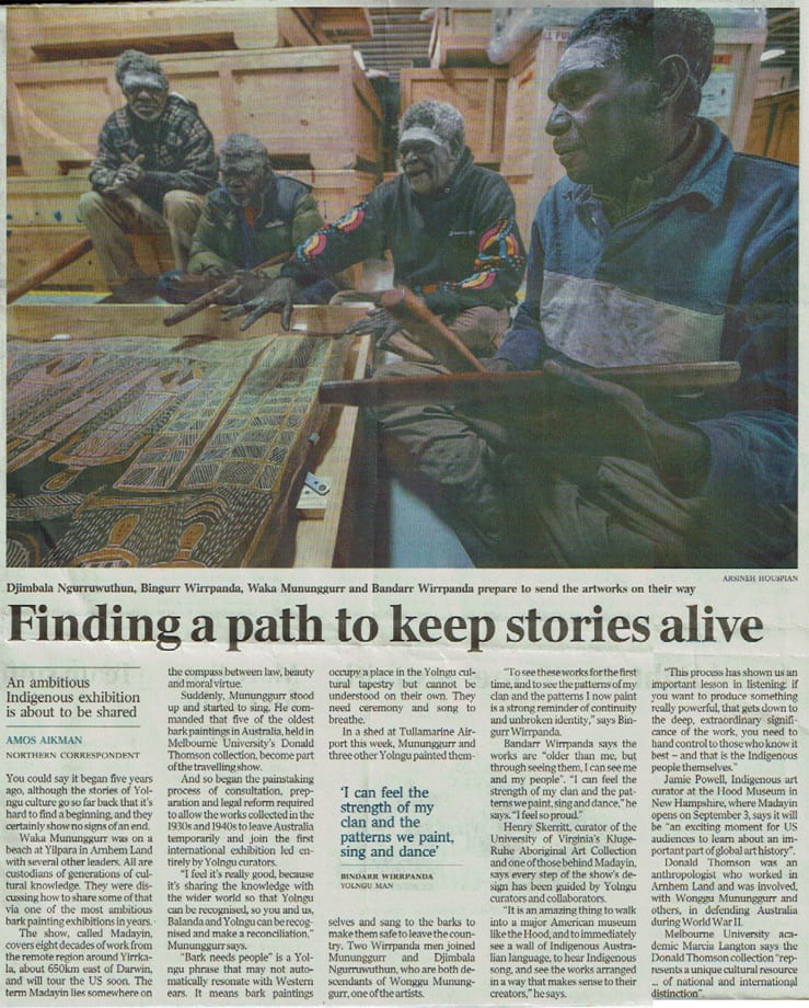 Finding a path to keep stories alive