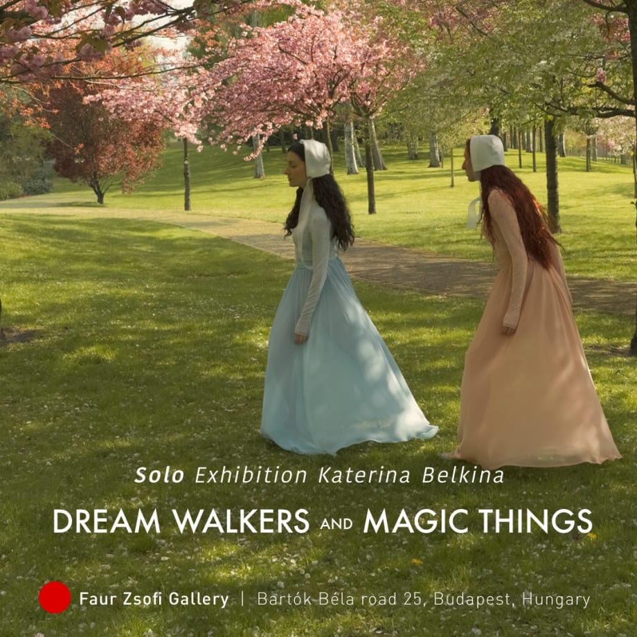 Blooming, 2019, 112 x 150 cm, Edition 8 + 2 AP, Fairy Tale: Snow-White and Rose-Red, (Brothers Grimm), Katerina Belkina