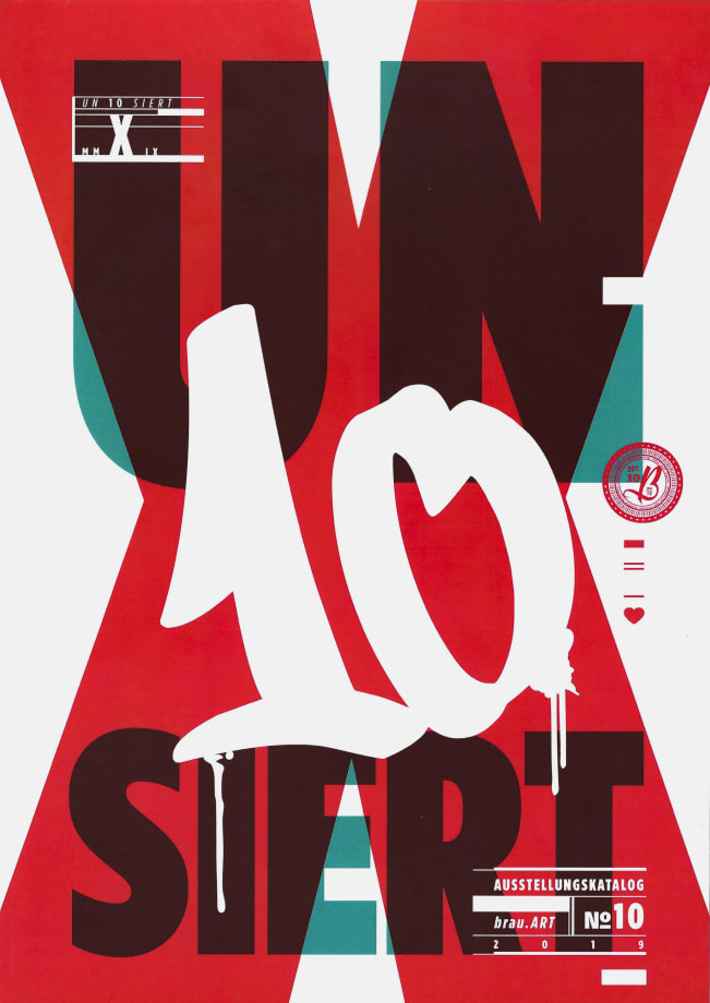 brau.ART 2019, Exhibition catalog UN10SIERT
