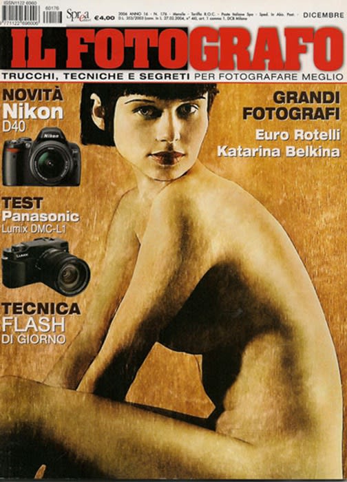 Cover IL FOTOGRAFO, December 2006
