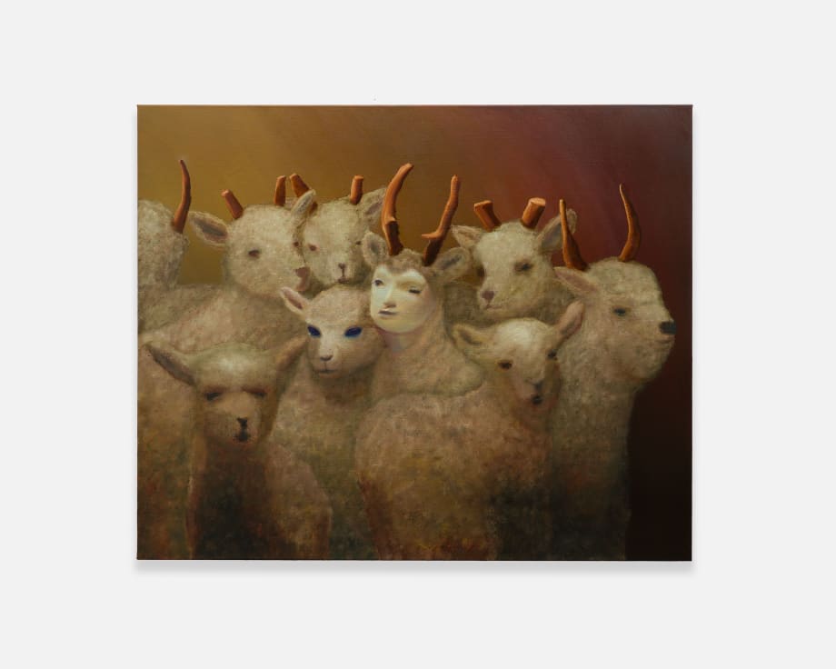 Marc Henry, Unanimous Decision (Dream Sequence), 2024, Oil on Linen, 65 x 80 cm (photo by Jana Perusich)