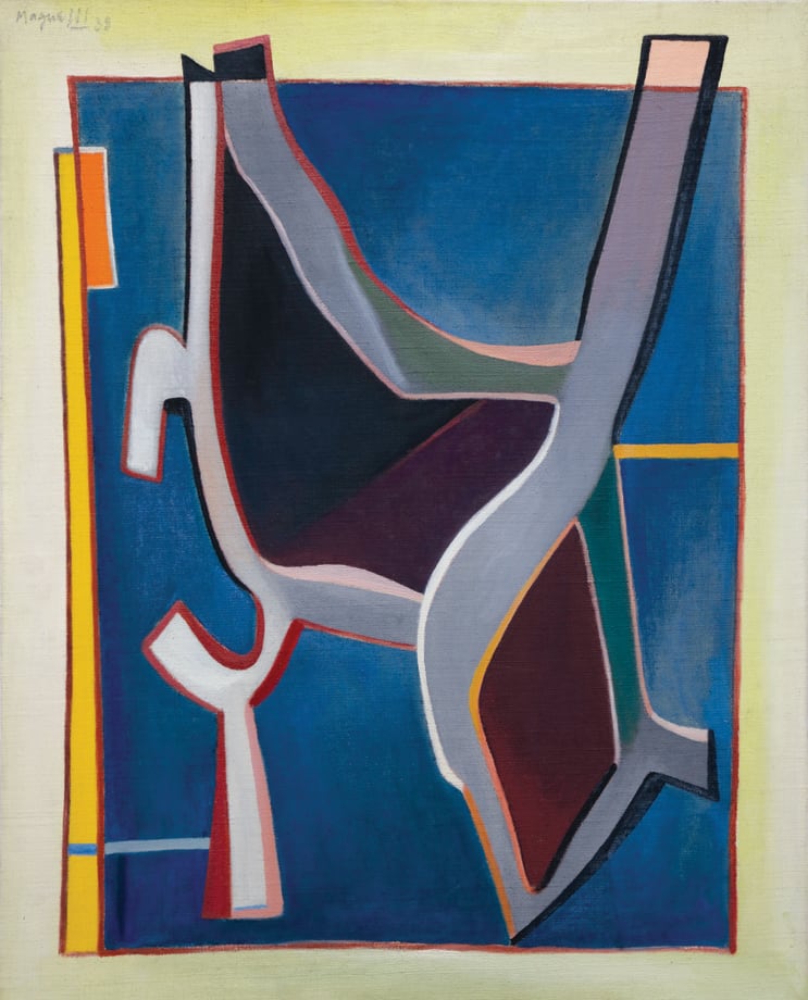 Alberto Magnelli Peinture n&deg;376, 1938 olio su tela cm 81x65