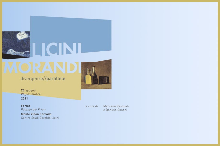 Osvaldo Licini | Giorgio Morandi - Divergenze parallele