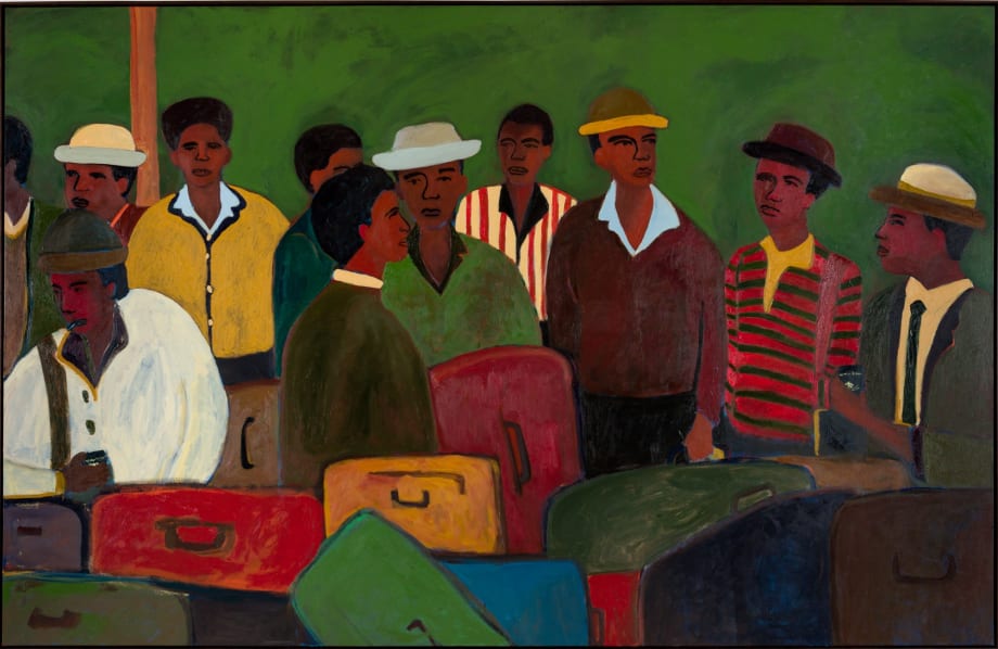 Patrick Eugène From Stranger to Friends, 2023. Courtesy of the artist and Mariane Ibrahim.