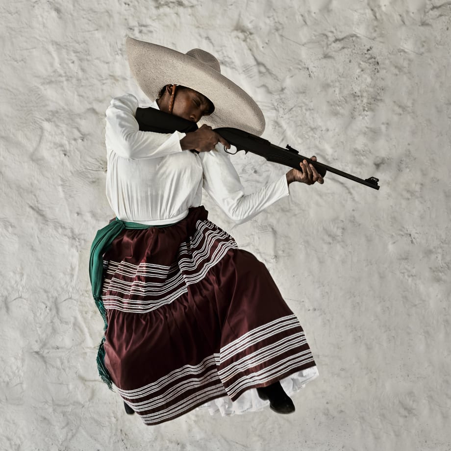 Ayana V. Jackson, Adelita: She was not only Brave she was Beautiful, 2023. Courtesy of the artist and Mariane Ibrahim.