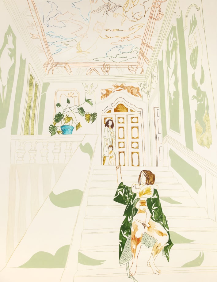 Miranda Forrester, The Palazzo, 2023. Photo by Lucy Dawkins. Courtesy of the artist and Mariane Ibrahim.