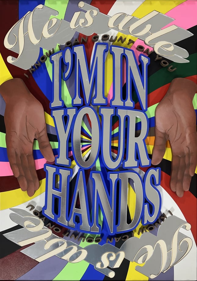 Lakwena Maciver, I'm In Your Hands, 2025. Courtesy of the artist and Mariane Ibrahim.