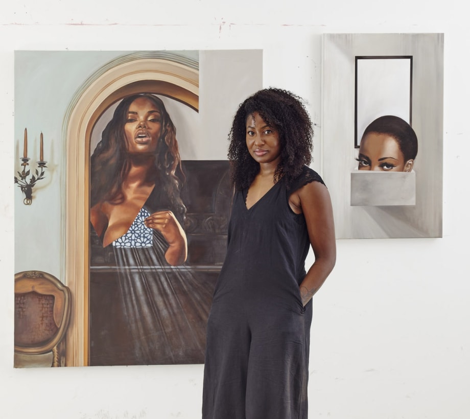 Shannon T. Lewis, Artist Portrait, 2020. Photography by Eric Tschernow. Courtesy the artist and Mariane Ibrahim.