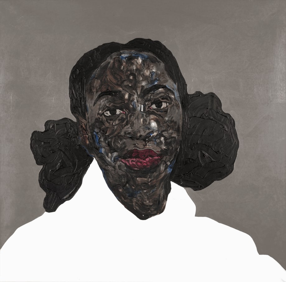 Amoako Boafo, Kinky Pony, 2022. Courtesy of Mariane Ibrahim