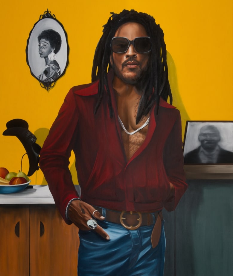 Peter Uka, Lenny, The Familiar Corner, 2025. Courtesy of the artist and Mariane Ibrahim.