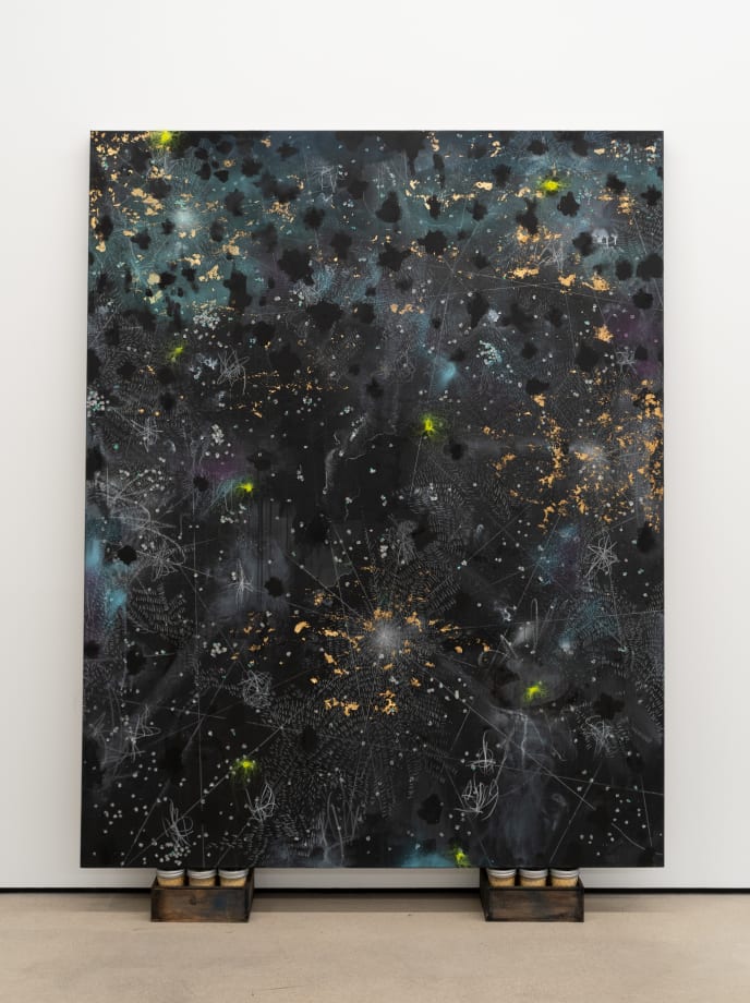 Michi Meko, Crappie Painting: Render An Apocalypse. A Life for a Life. How To Kill a Fish, 2022. Courtesy of the artist and Mariane Ibrahim.