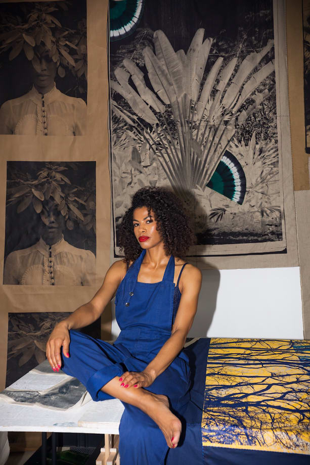 Portrait of Zohra Opoku. ©Danny Wonders. Courtesy of Mariane Ibrahim