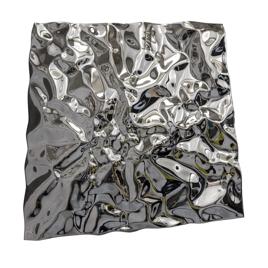 3D Wall Panel 2 | 2016 | Mirrored stainless steel | 90 x 90 cm (35 x 35 in)