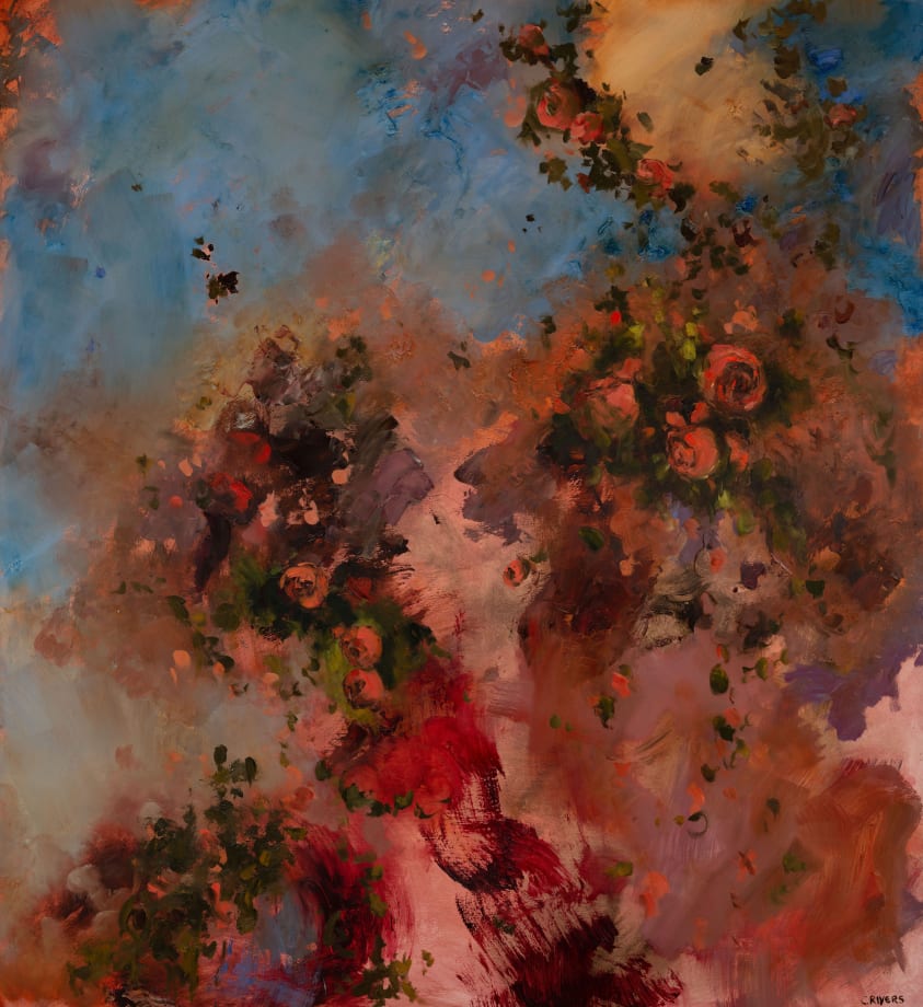 Mars | 2021 | Oil on panel with aluminium subframe | 120 x 110 cm