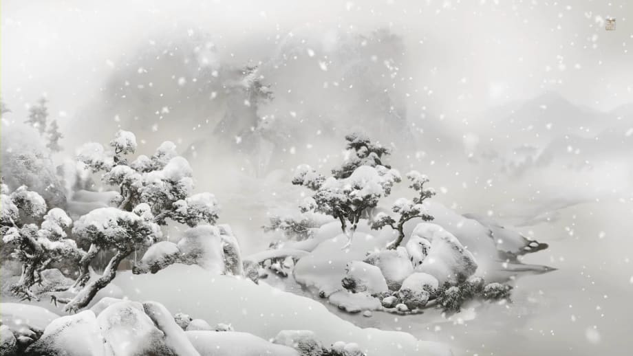 Lee Leenam | Landscape of Wang Shichang (video still) | 2013 | 65" LED TV | 6 min