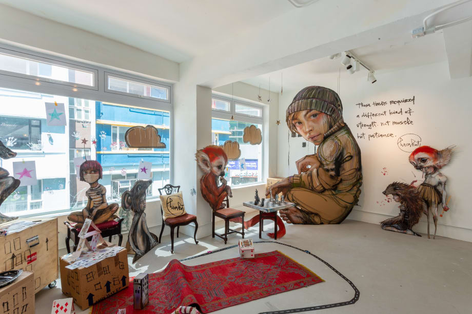 disCONNECT HK, An Urban Art ‘Takeover’ from an 1850s London Victorian Townhouse to a 1950s Hong Kong Historic Tenement Building...