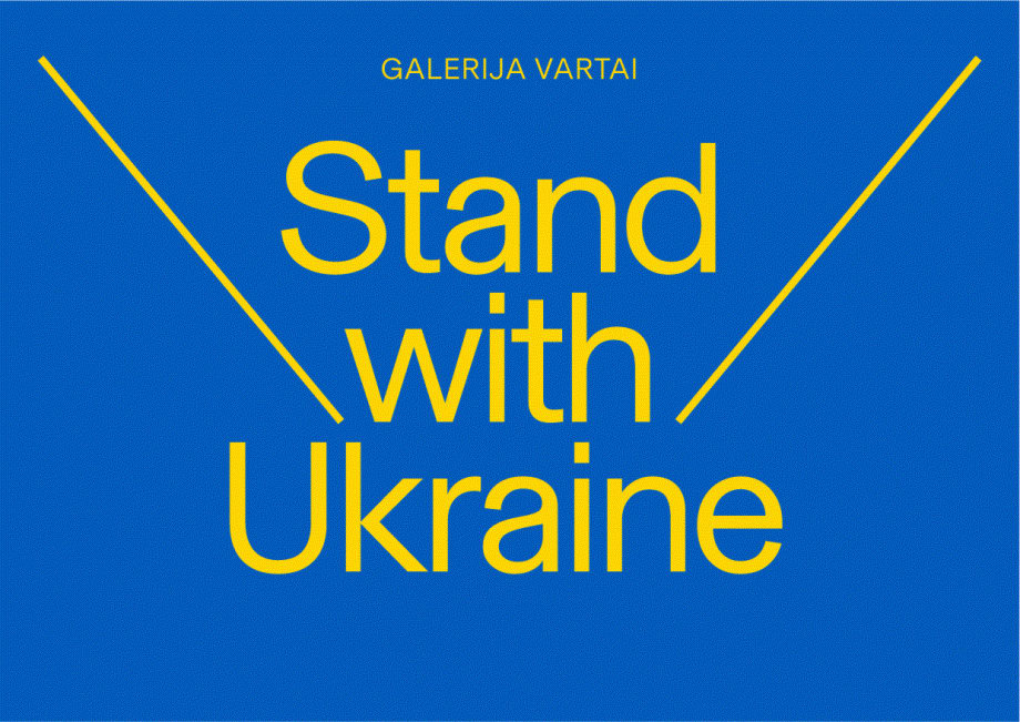 STAND WITH UKRAINE, Auction exhibition