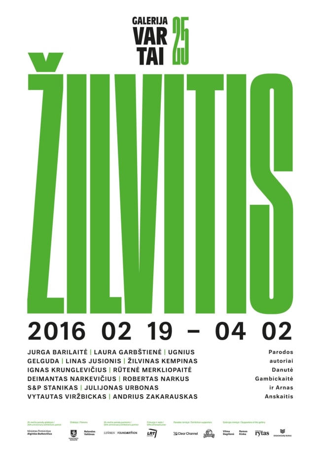Group show Žilvitis (Willow), 25th Vartai gallery anniversary marking exhibition