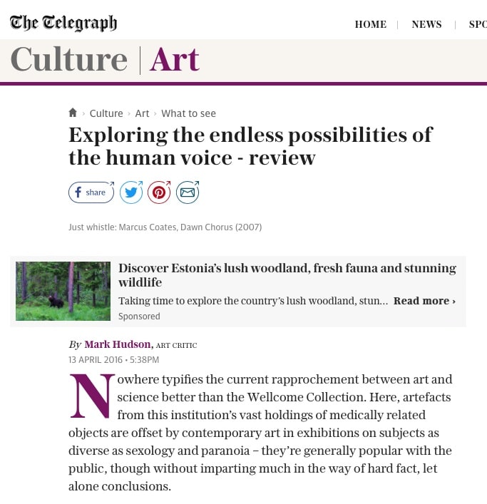 Exploring the endless possibilities of the human voice - review